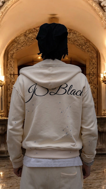 ZIP HOODIE SABLE HERITAGE [BEIGE] - JSBlack
